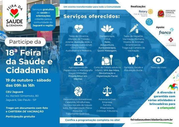 Feira da Saúde Rotary Butantã 2